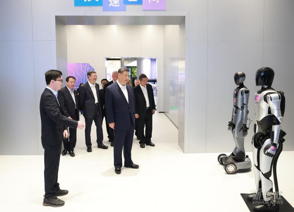 习近平总书记到上海调研，必一·运动代表具身智能行业汇报进展